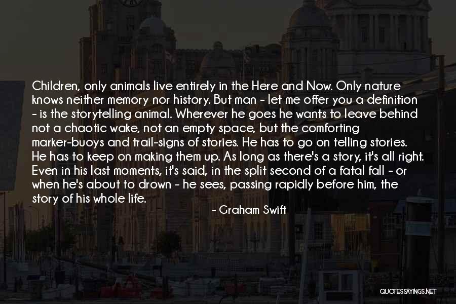 History And Storytelling Quotes By Graham Swift