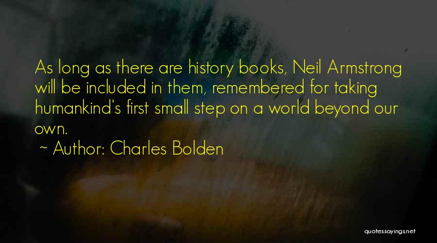 History Books Quotes By Charles Bolden