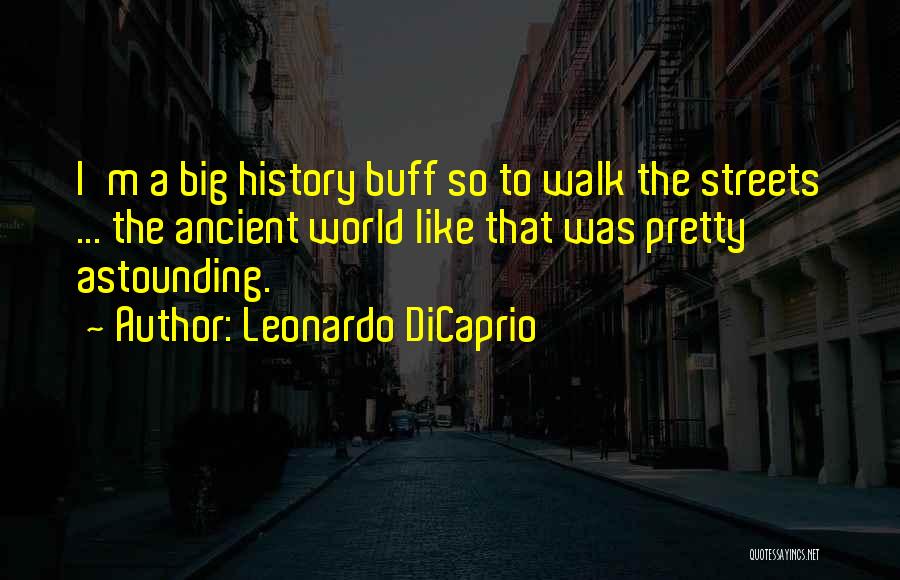 History Buff Quotes By Leonardo DiCaprio