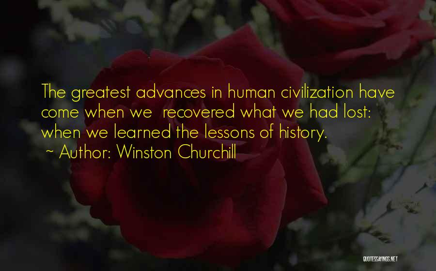 History By Winston Churchill Quotes By Winston Churchill