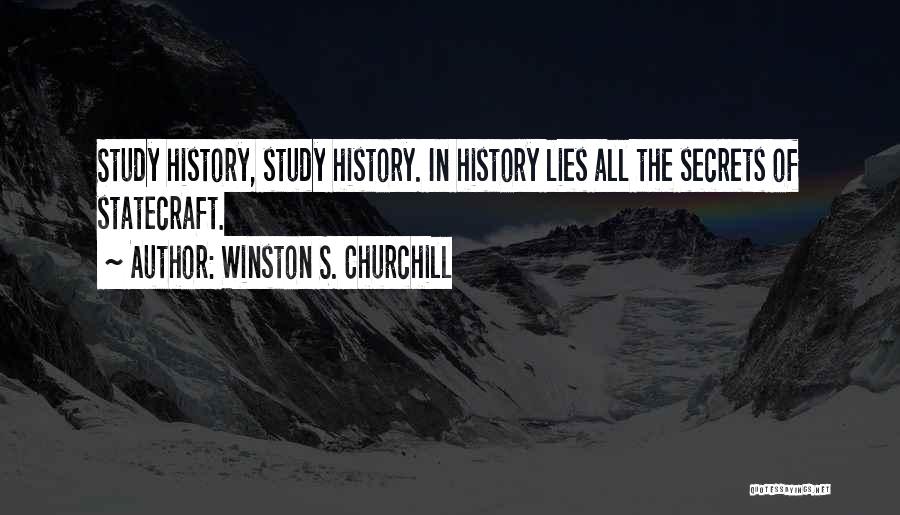 History By Winston Churchill Quotes By Winston S. Churchill