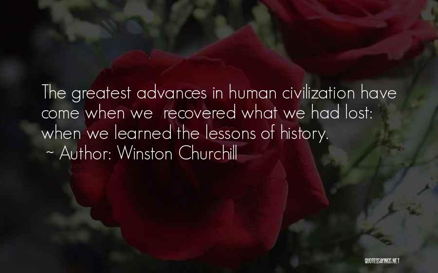 History Churchill Quotes By Winston Churchill