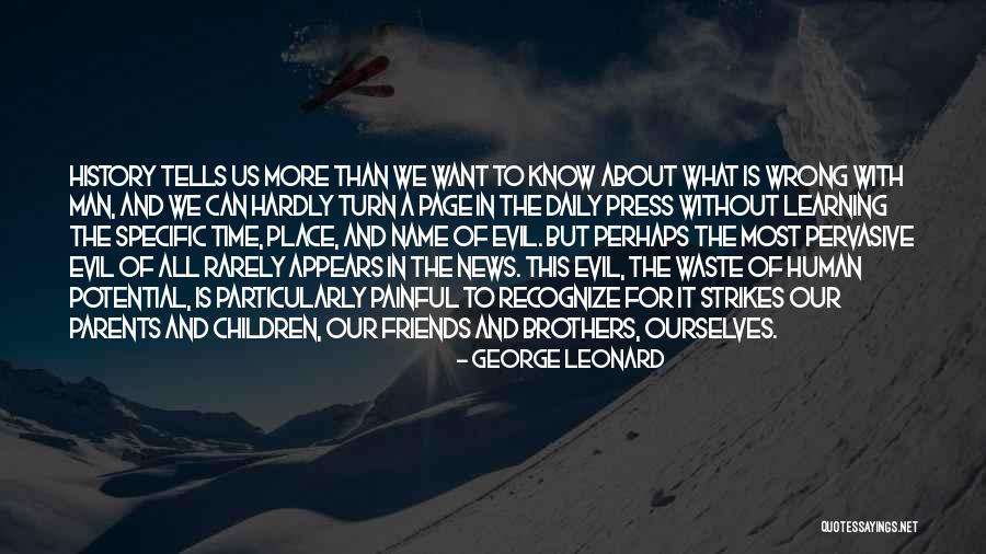 History Daily Quotes By George Leonard History Daily Quotes By George Leonard