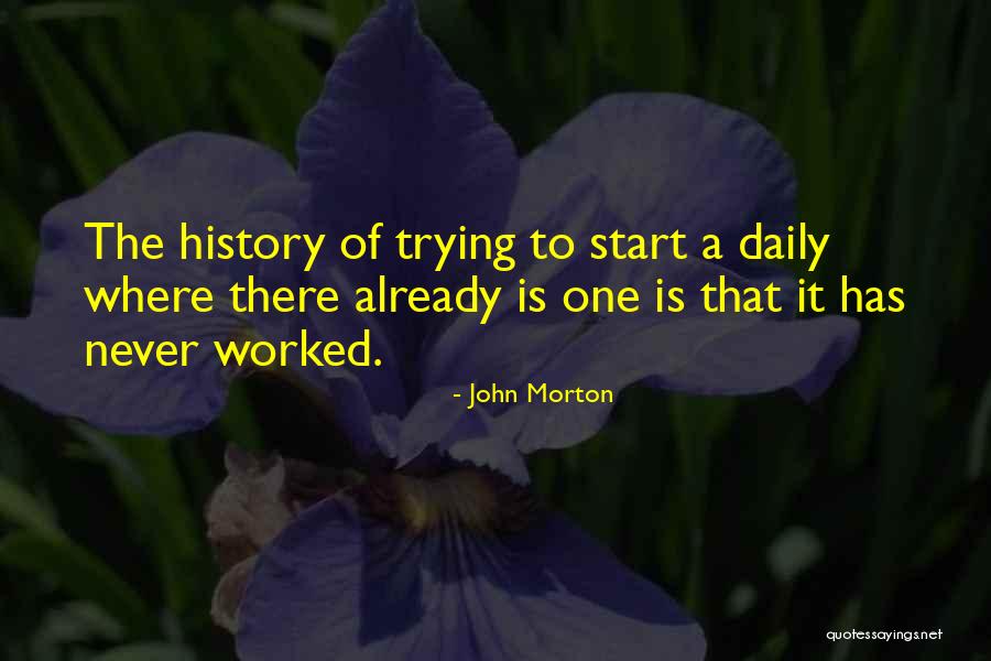 History Daily Quotes By John Morton History Daily Quotes By John Morton