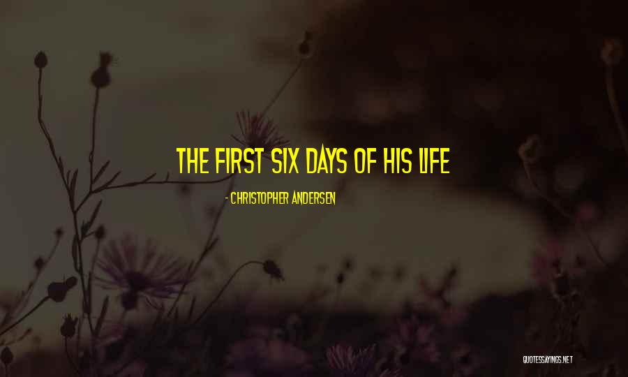 History From Famous People Quotes By Christopher Andersen History From Famous People Quotes By Christopher Andersen