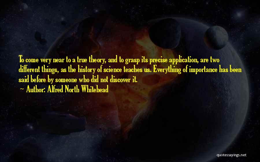 History Importance Quotes By Alfred North Whitehead
