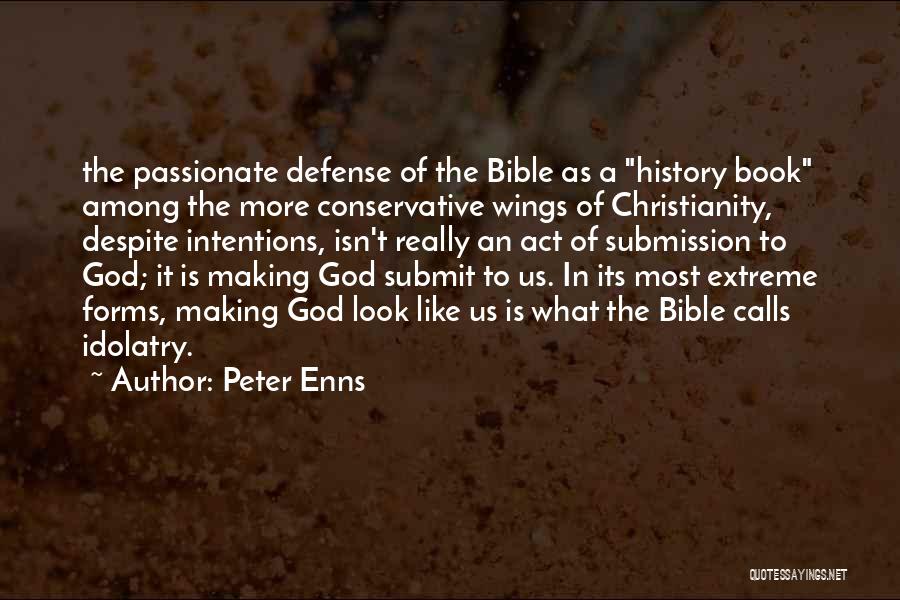 History In The Bible Quotes By Peter Enns
