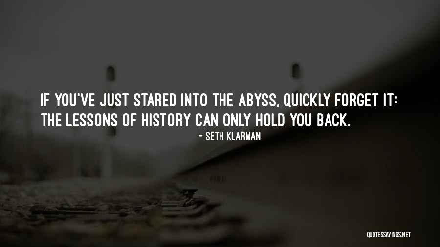History Lessons Quotes By Seth Klarman History Lessons Quotes By Seth Klarman