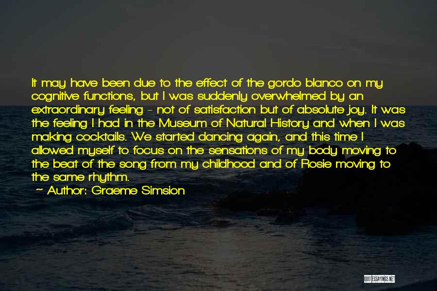 History Making Quotes By Graeme Simsion