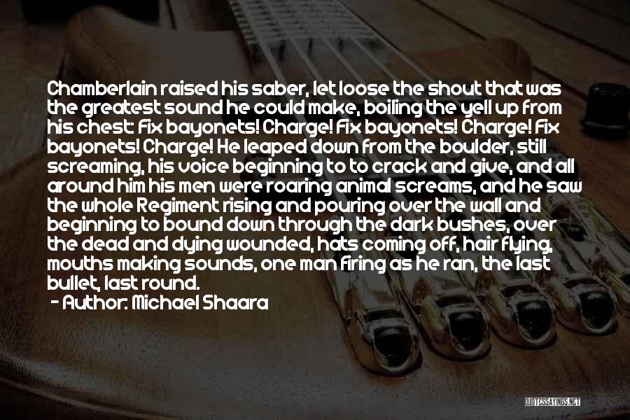History Making Quotes By Michael Shaara