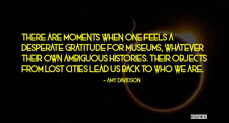 History Museums Quotes By Amy Davidson