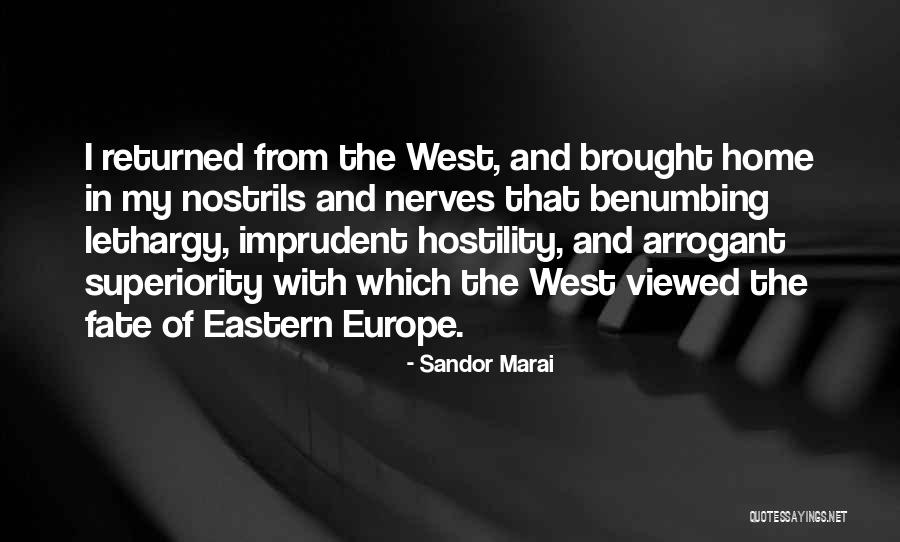 History Of Europe Quotes By Sandor Marai History Of Europe Quotes By Sandor Marai