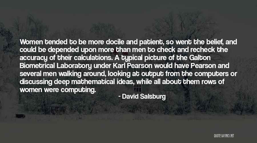 History Of Ideas Quotes By David Salsburg History Of Ideas Quotes By David Salsburg
