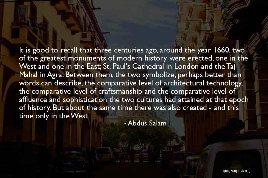 History Of India Quotes By Abdus Salam