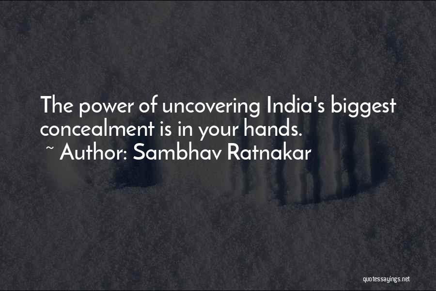 History Of India Quotes By Sambhav Ratnakar