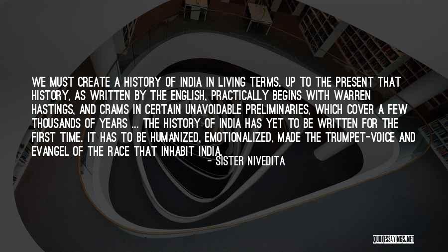 History Of India Quotes By Sister Nivedita