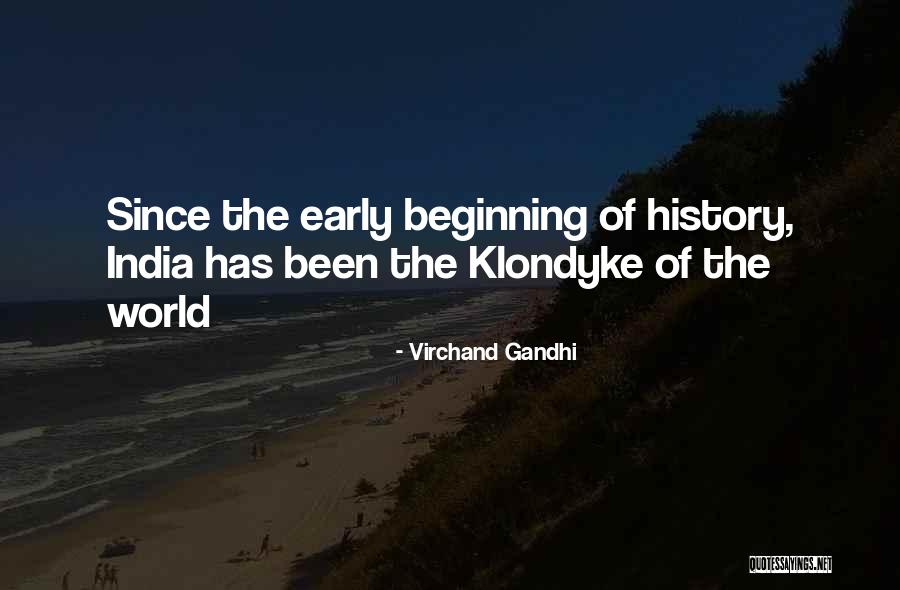 History Of India Quotes By Virchand Gandhi