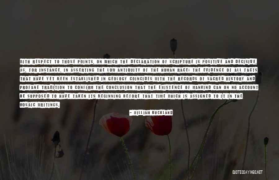 History Of Mankind Quotes By William Buckland History Of Mankind Quotes By William Buckland