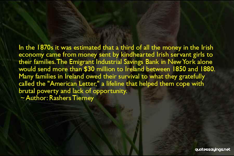 History Of Money Quotes By Rashers Tierney
