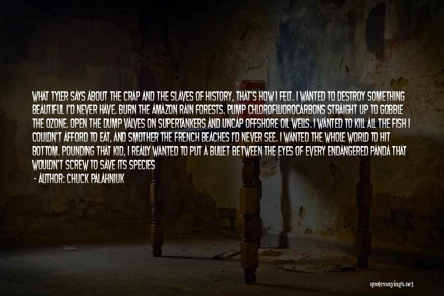 History Of The World Quotes By Chuck Palahniuk