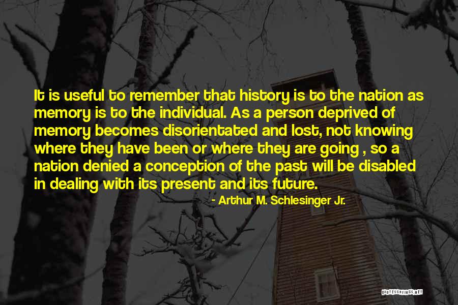 History Present And Future Quotes By Arthur M. Schlesinger Jr.