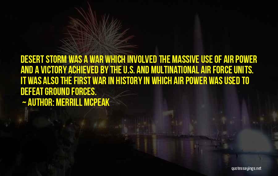 History Quotes By Merrill McPeak