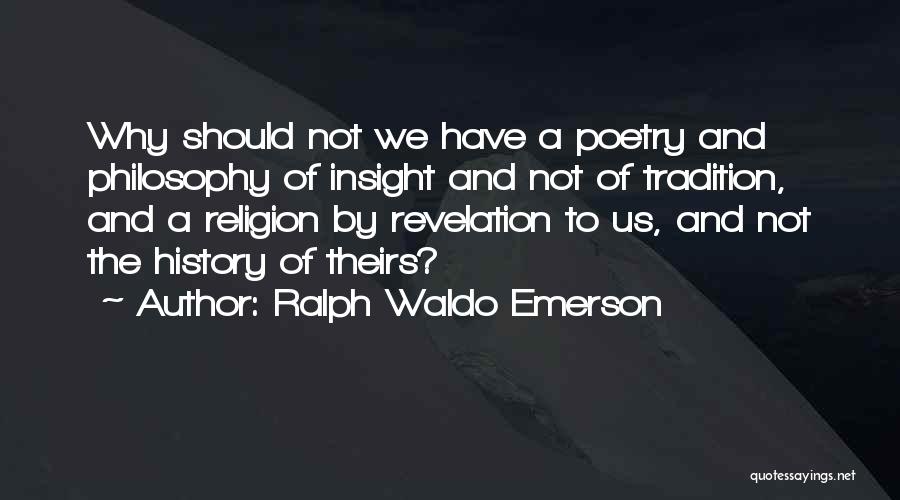 History Quotes By Ralph Waldo Emerson
