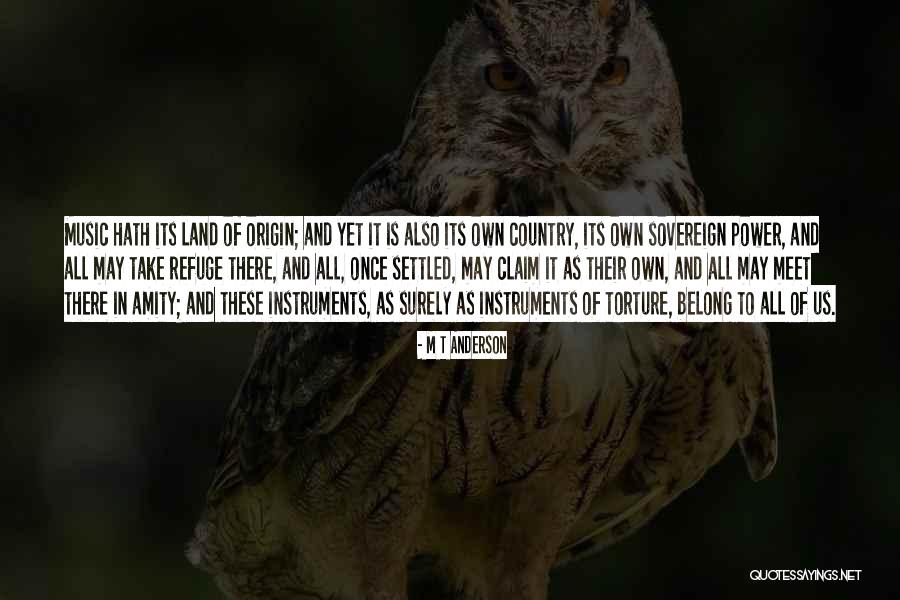 History Schism Quotes By M T Anderson History Schism Quotes By M T Anderson