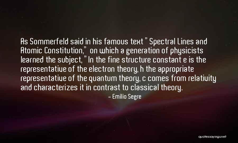 History Subject Quotes By Emilio Segre History Subject Quotes By Emilio Segre
