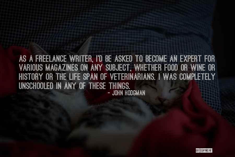 History Subject Quotes By John Hodgman