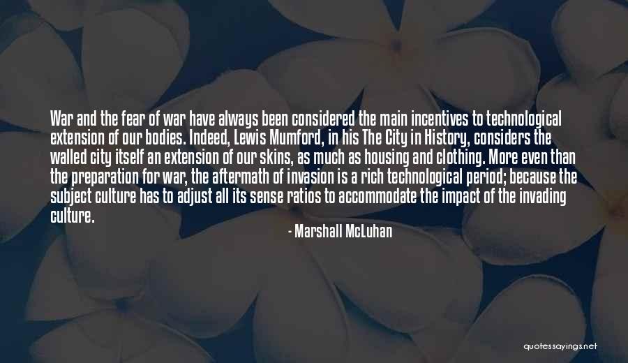 History Subject Quotes By Marshall McLuhan