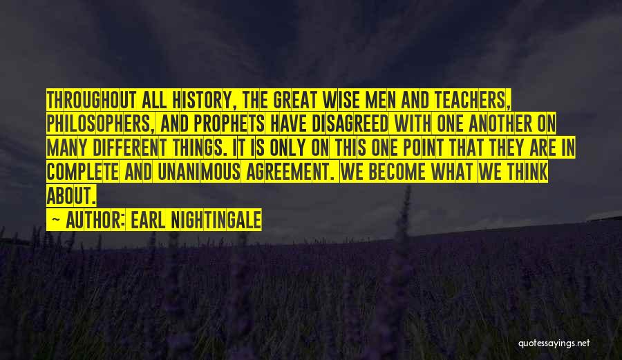 History Teachers Quotes By Earl Nightingale