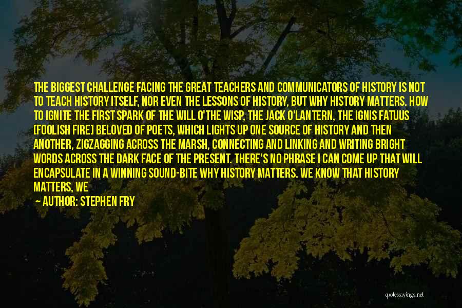 History Teachers Quotes By Stephen Fry