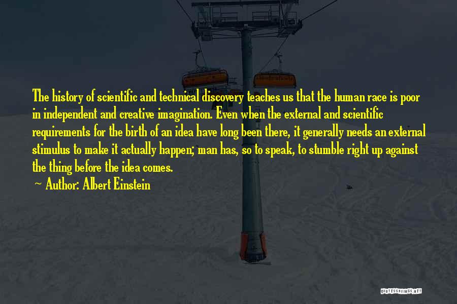 History Teaches Us Quotes By Albert Einstein