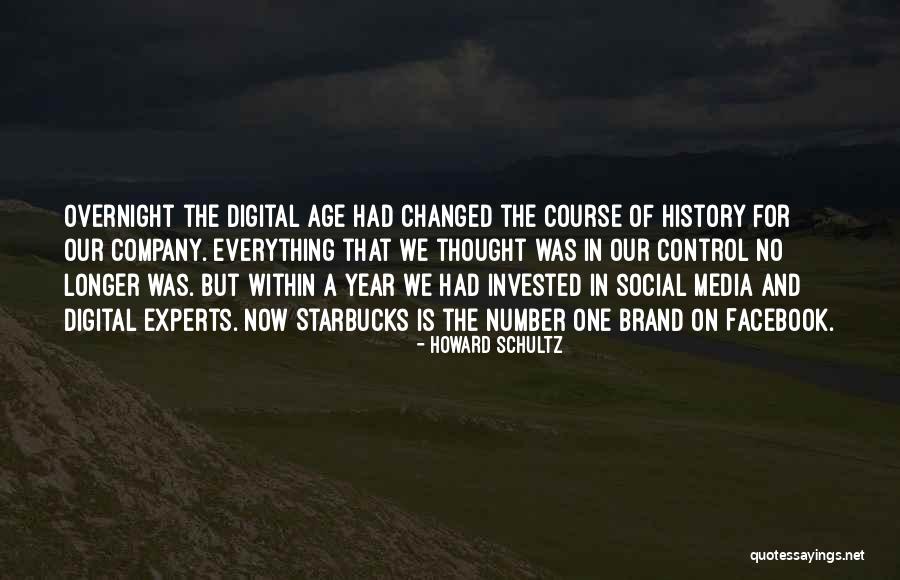 History That Changed Quotes By Howard Schultz History That Changed Quotes By Howard Schultz