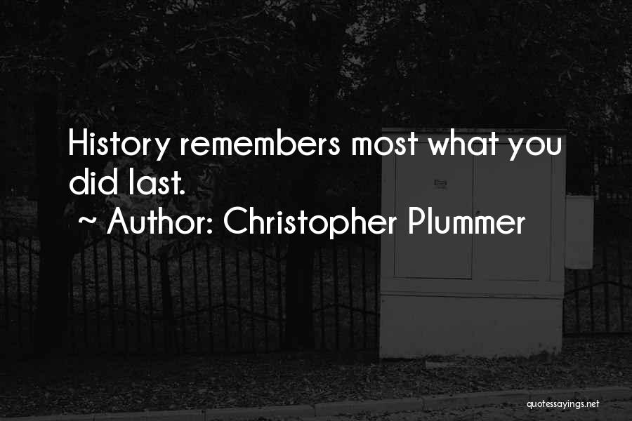 History's Most Inspirational Quotes By Christopher Plummer