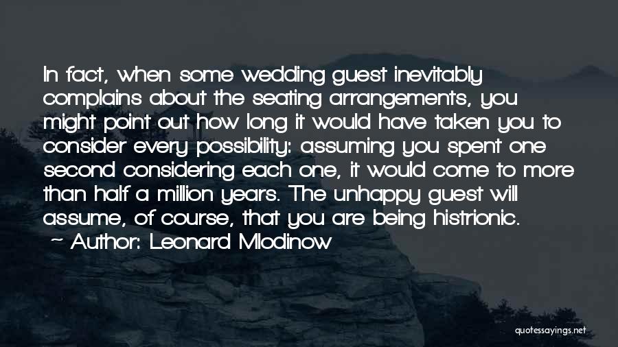 Histrionic Quotes By Leonard Mlodinow