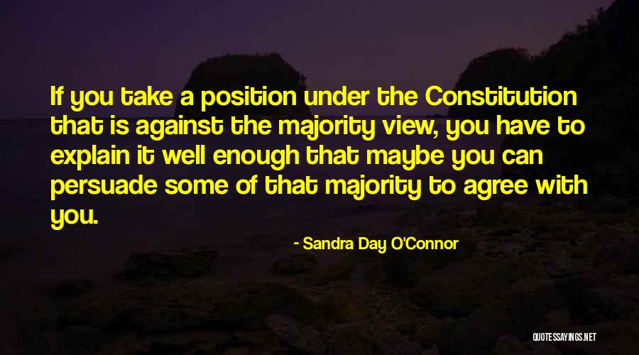 Hit The Body And The Head Will Follow Quotes By Sandra Day O'Connor Hit The Body And The Head Will Follow Quotes By Sandra Day O'Connor