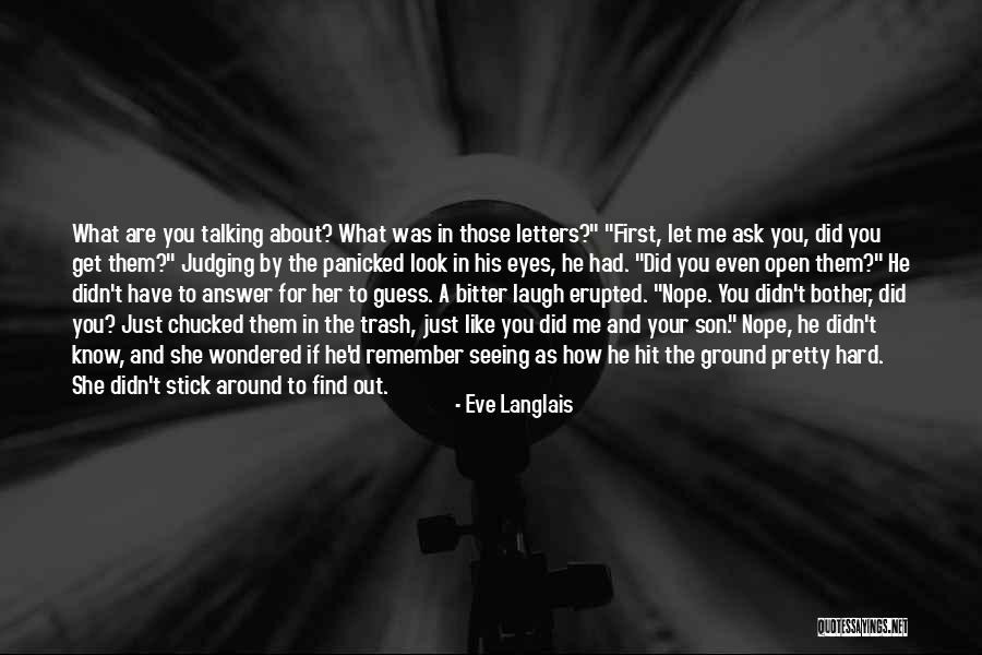 Hit You Hard Quotes By Eve Langlais