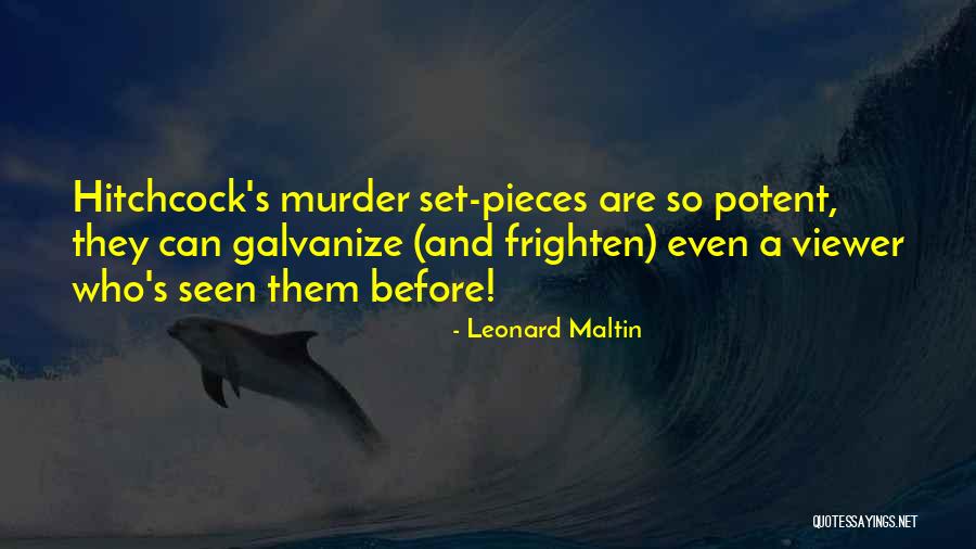 Hitchcock Quotes By Leonard Maltin Hitchcock Quotes By Leonard Maltin