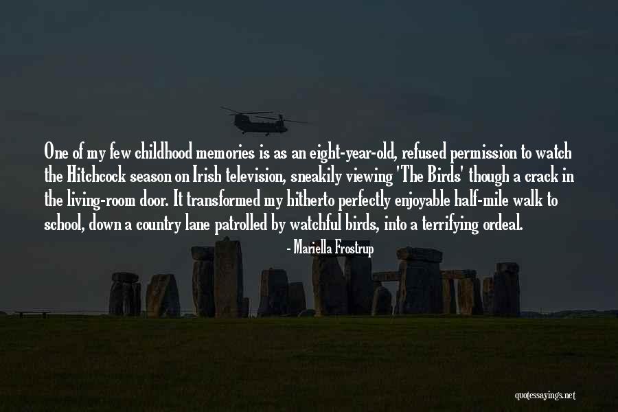 Hitchcock Quotes By Mariella Frostrup Hitchcock Quotes By Mariella Frostrup