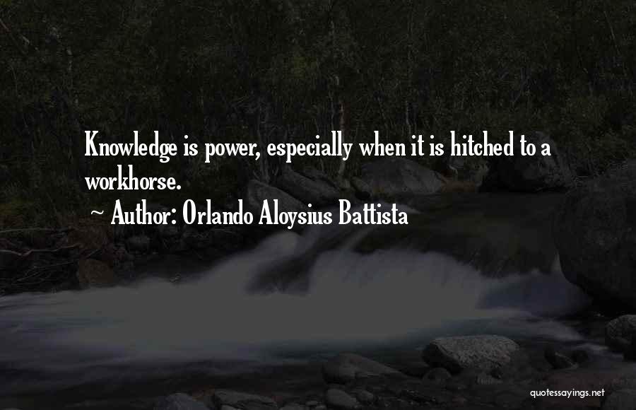 Hitched Quotes By Orlando Aloysius Battista