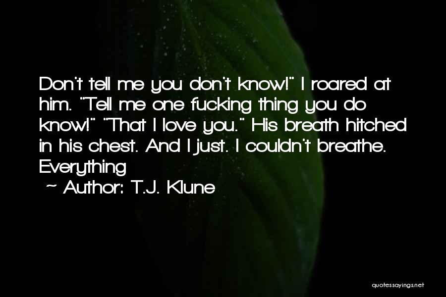 Hitched Quotes By T.J. Klune