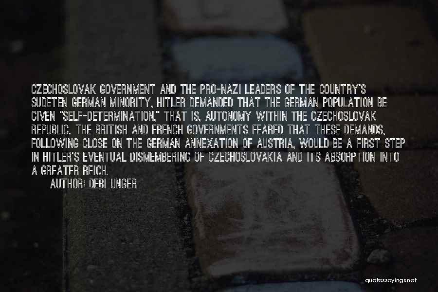 Hitler Third Reich Quotes By Debi Unger