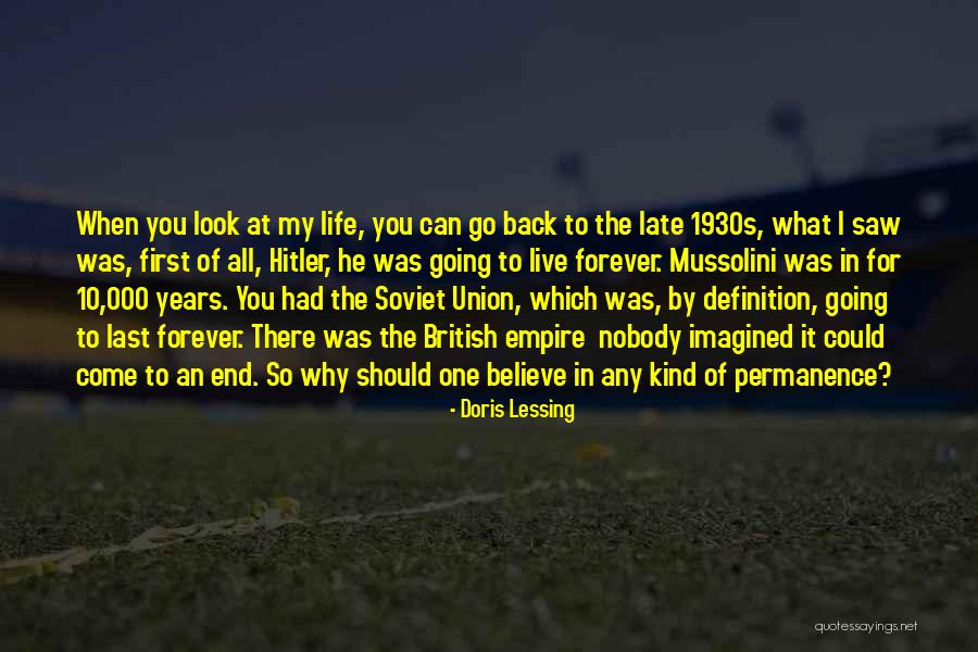 Hitler Union Quotes By Doris Lessing Hitler Union Quotes By Doris Lessing