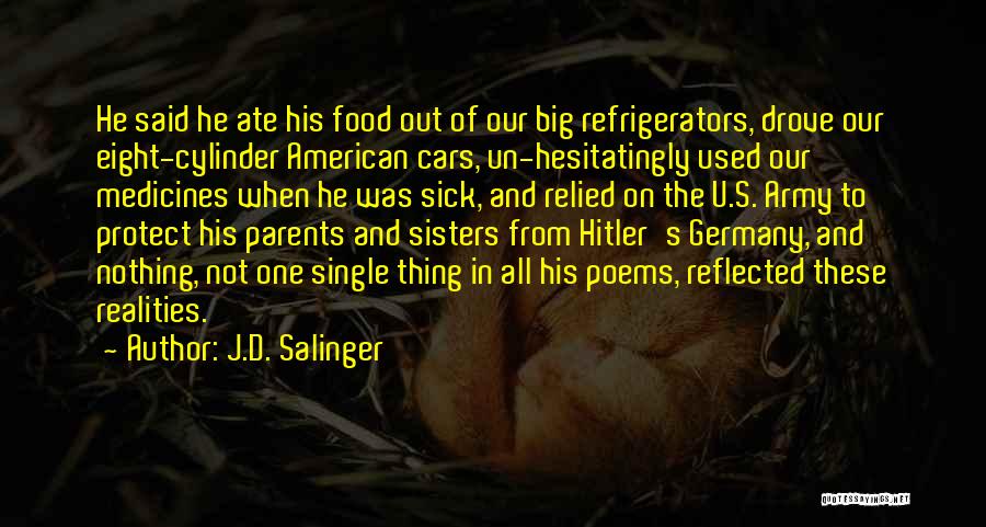 Hitler's Germany Quotes By J.D. Salinger