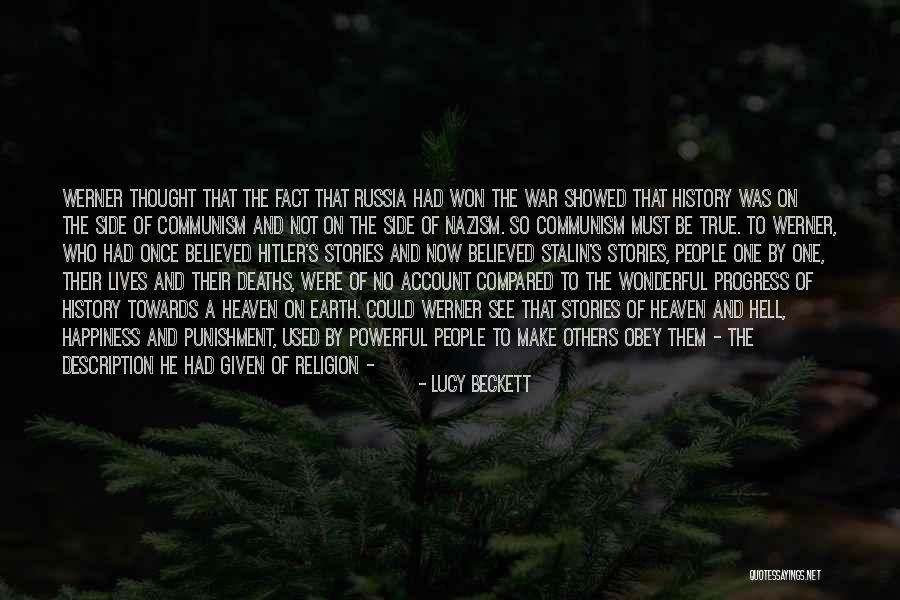 Hitler's Quotes By Lucy Beckett Hitler's Quotes By Lucy Beckett