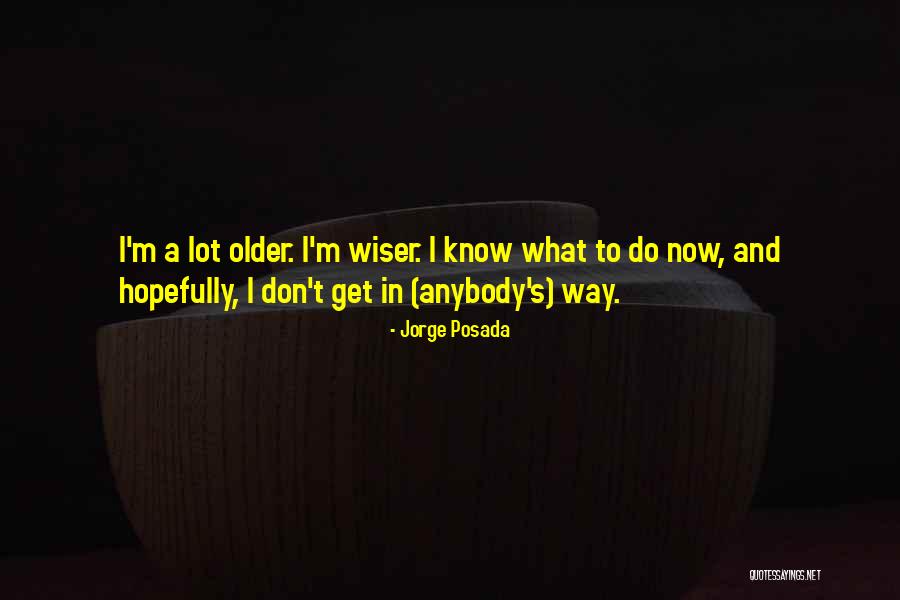 Hitless Wonder Quotes By Jorge Posada Hitless Wonder Quotes By Jorge Posada