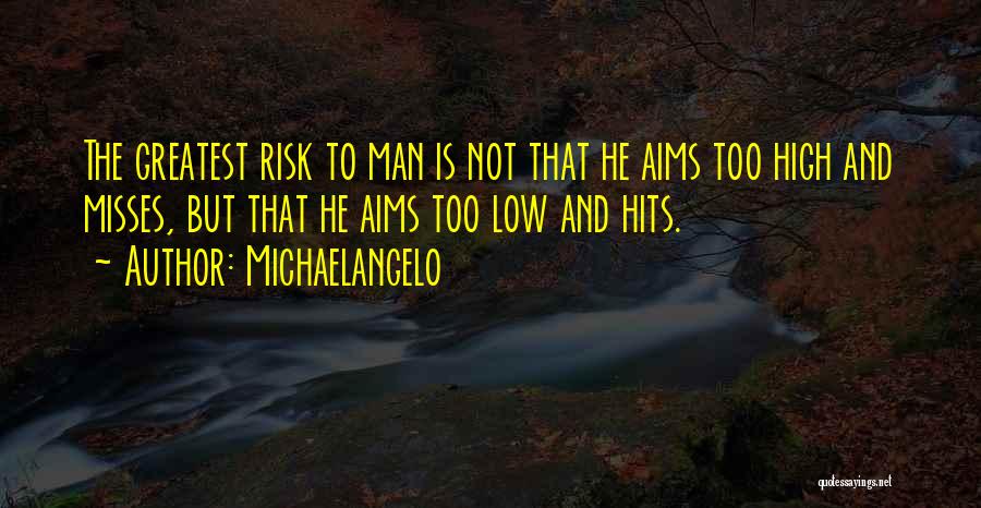 Hits And Misses Quotes By Michaelangelo