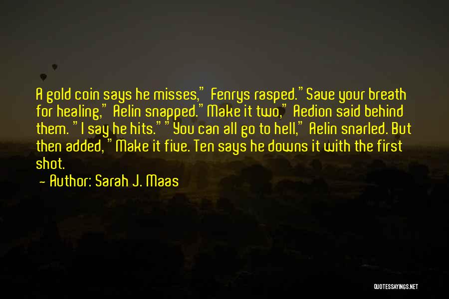 Hits And Misses Quotes By Sarah J. Maas